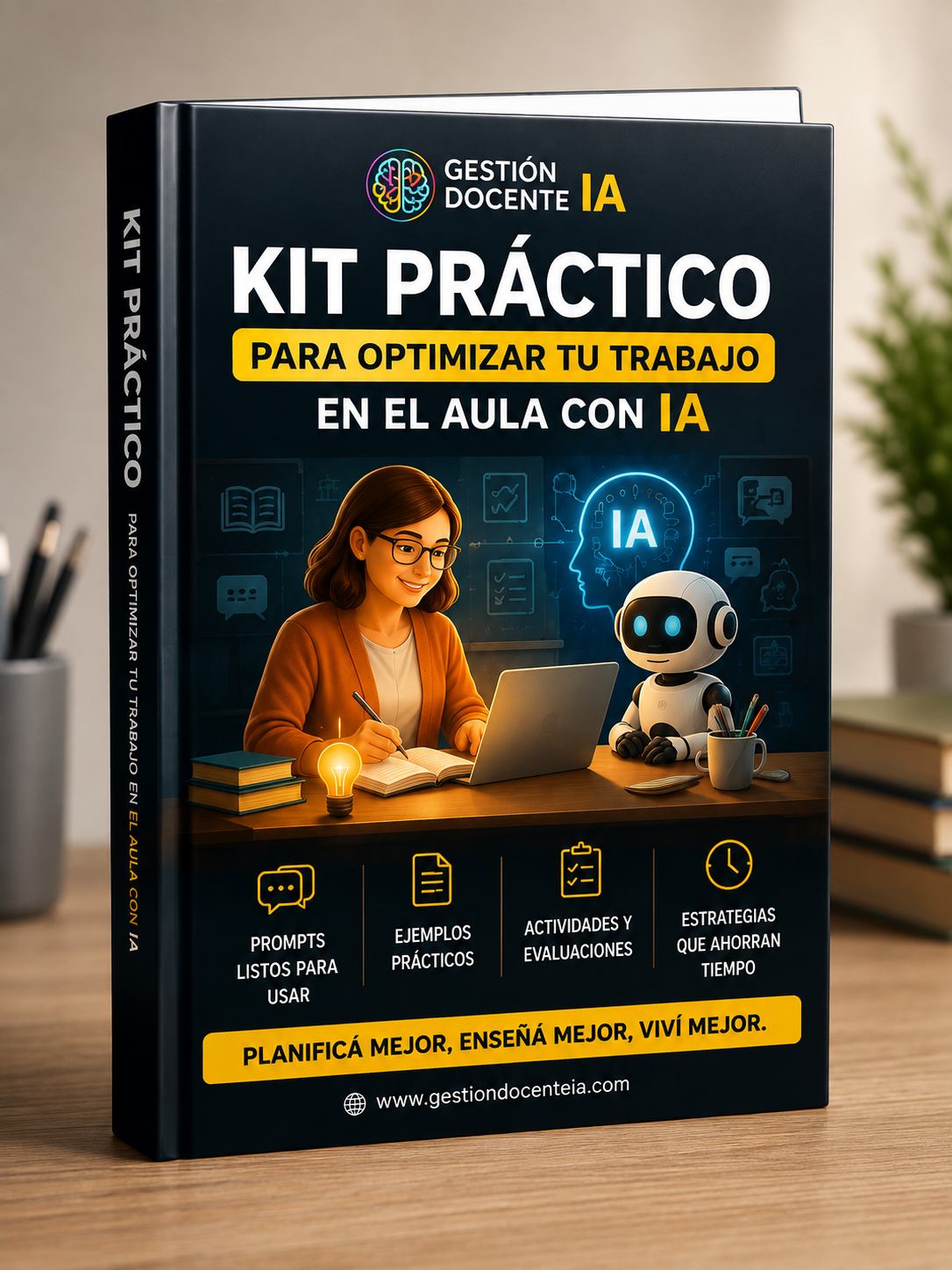 Kit Práctico para Optimizar tu Trabajo en el Aula con IA | Gestión Docente IA