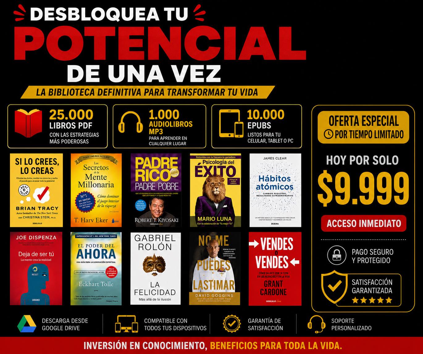 Pack Libros Desarrollo Personal