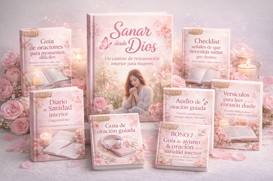 Sanación Para Mujeres Guiada Por El Amor De Dios (126 Páginas)
