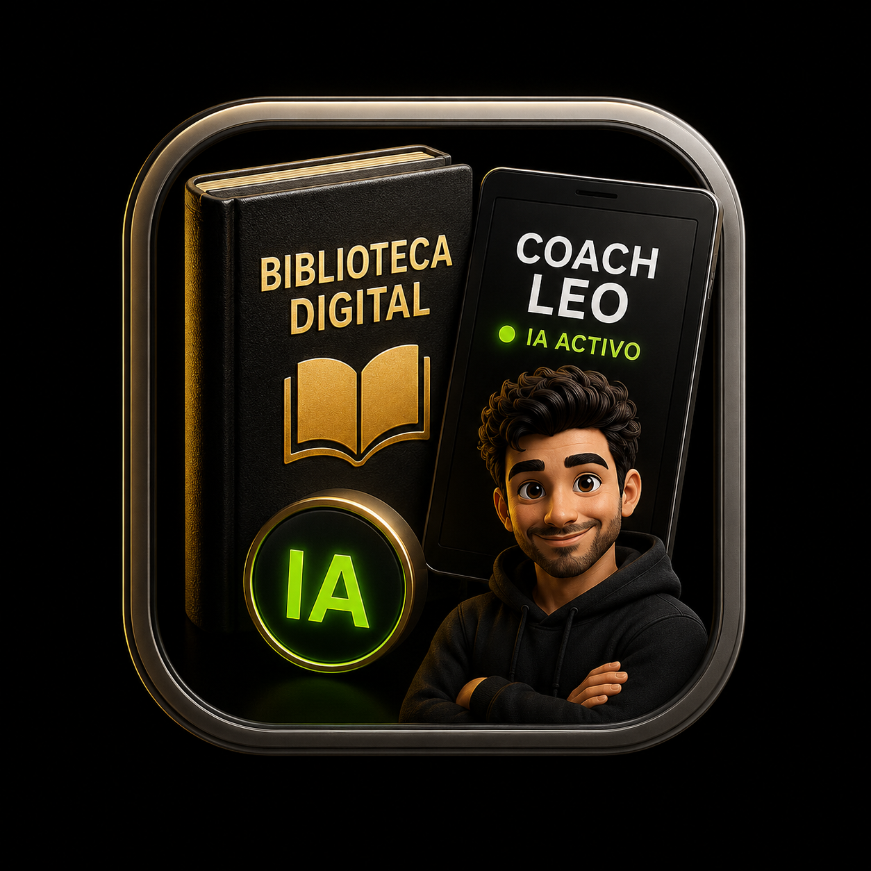 Pack Biblioteca Digital + Coach Leo IA: +35.000 Recursos