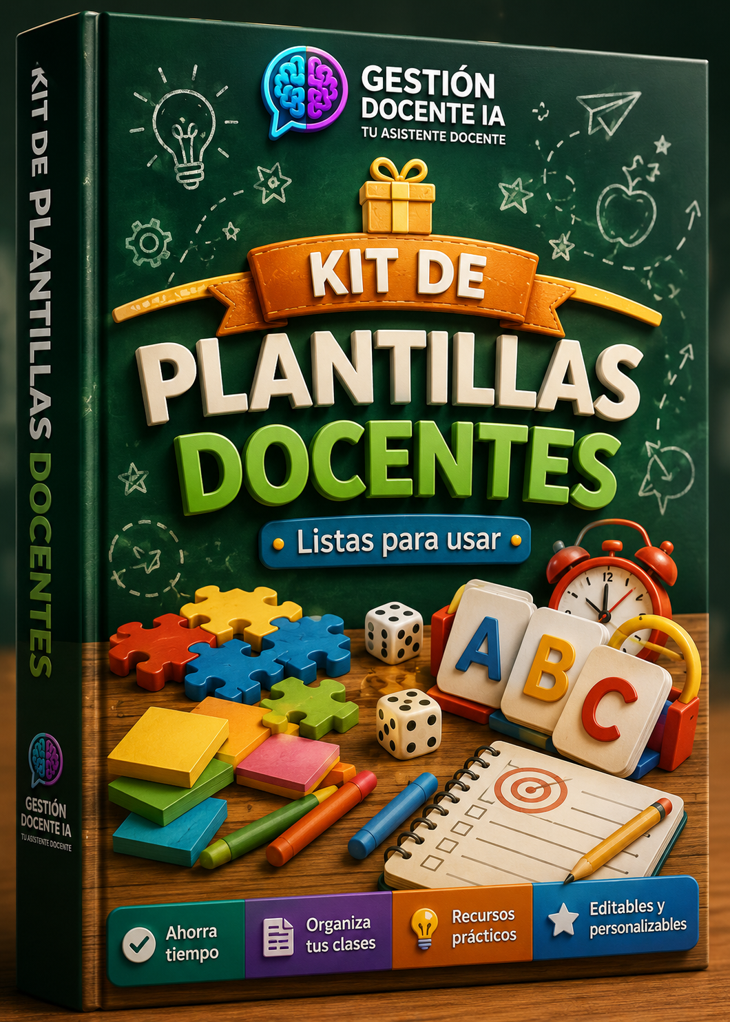 Kit de Plantillas Docentes Editables | Organizá tus Clases en Minutos